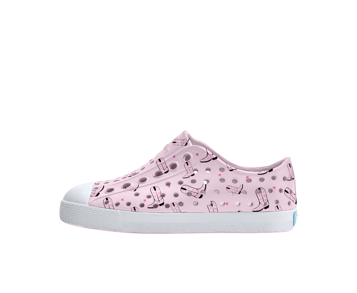Native Shoes - Classic Jefferson Slip On Shoes- Child Print 2026 – Side View