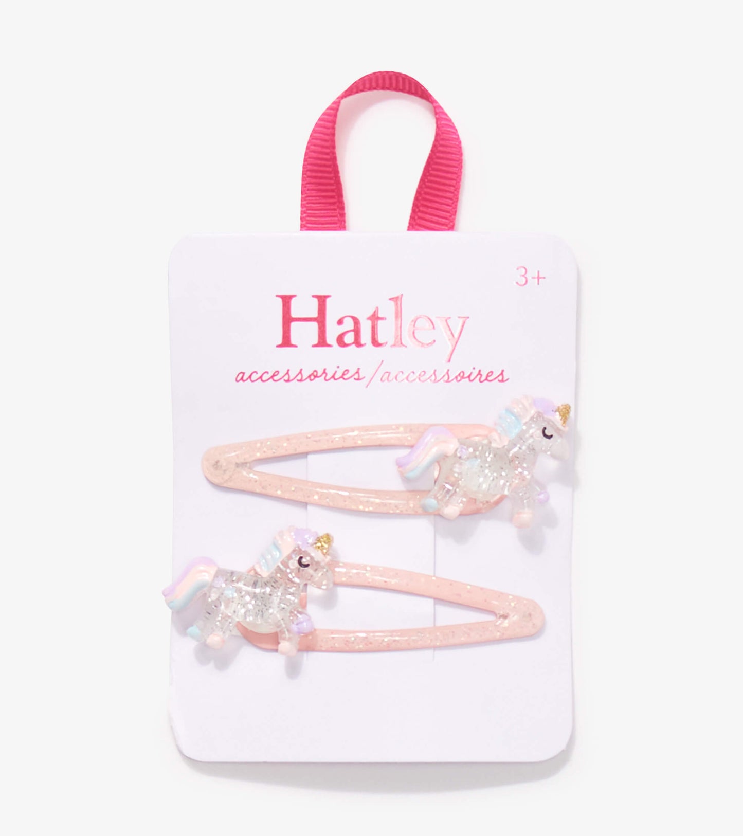 Hatley Glitter Unicorns Snap Clips 2 pack