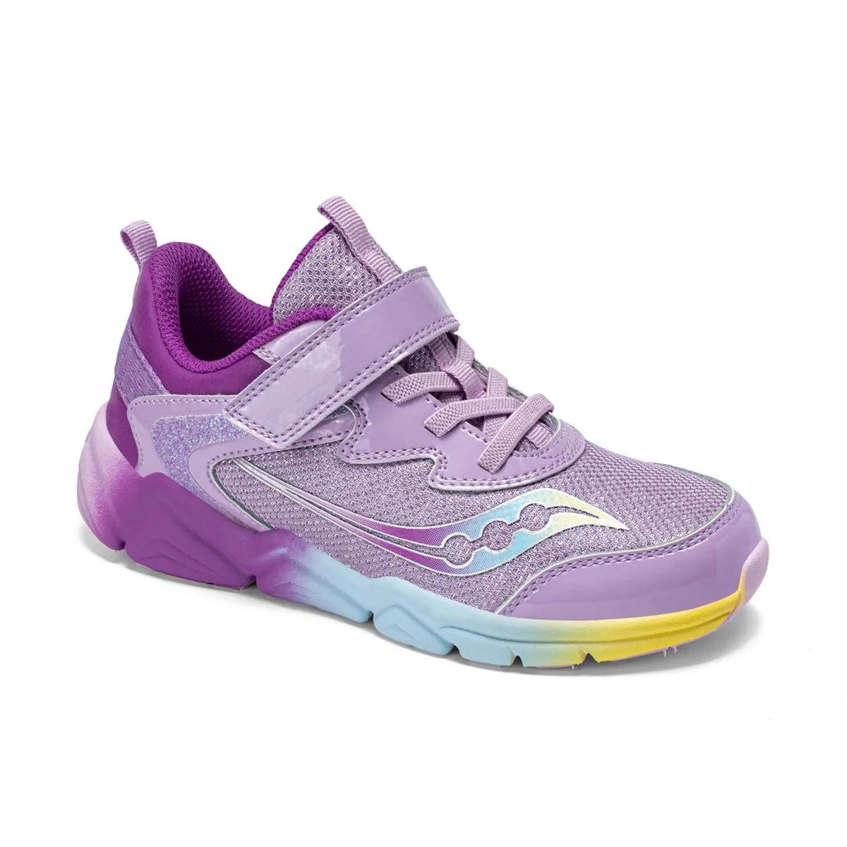 Saucony Flash LE Kids Running Shoe Wide Lilac