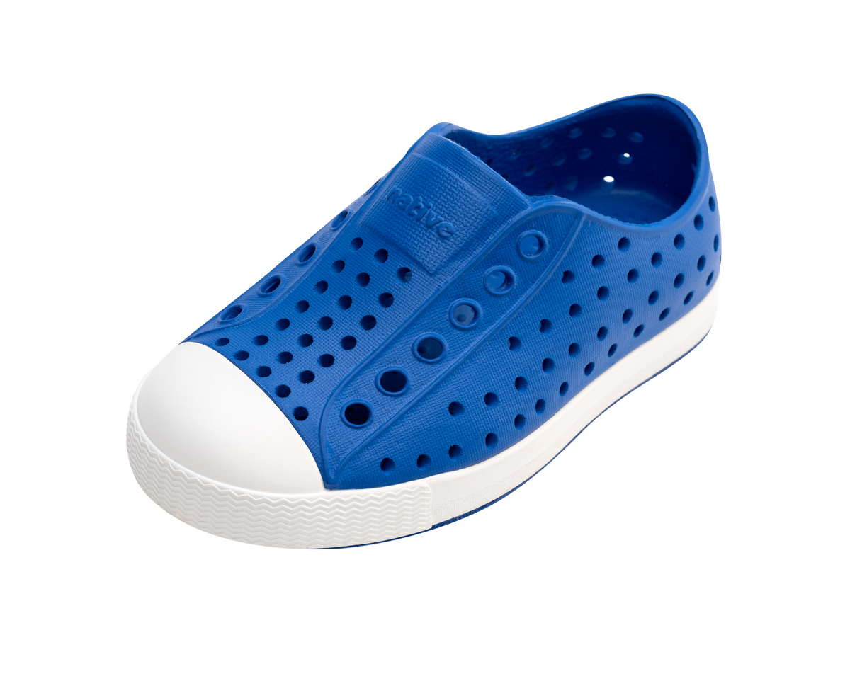 Native Shoes Jefferson Kids' Classic Slip-On Sneaker – Lightweight EVA, Water-Friendly | Concentrated & Vivid Colours
