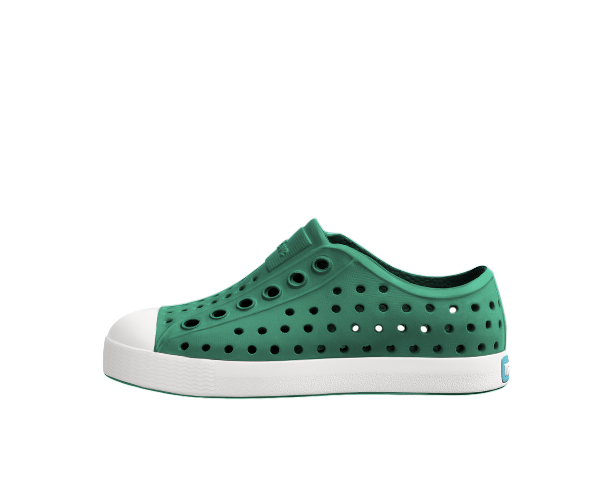 Native Shoes Jefferson Kids' Classic Slip-On Sneaker – Lightweight EVA, Water-Friendly | Concentrated & Vivid Colours
