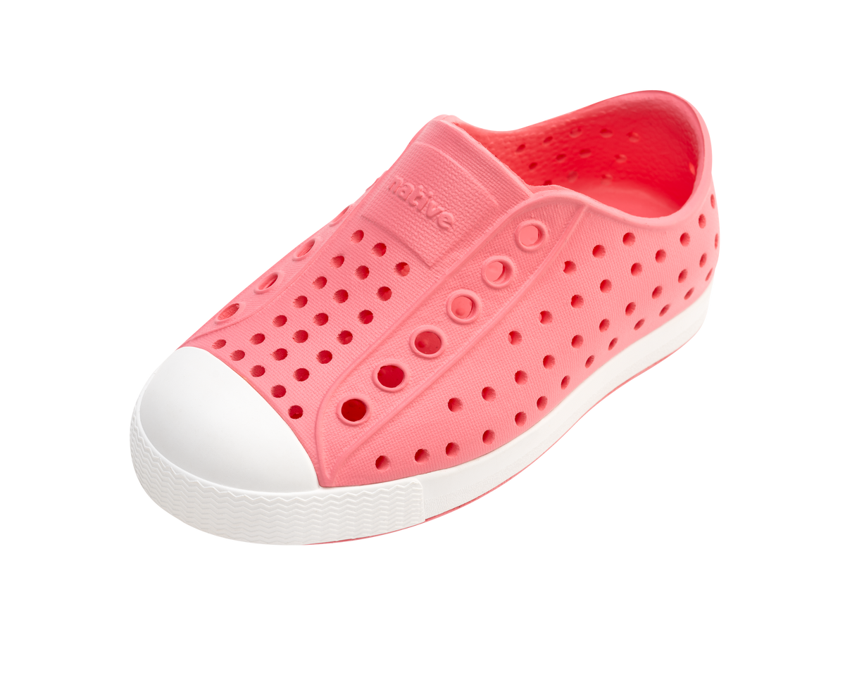 Native Shoes - Classic Jefferson Child Slip On - Concentrated & Vivid – Back View