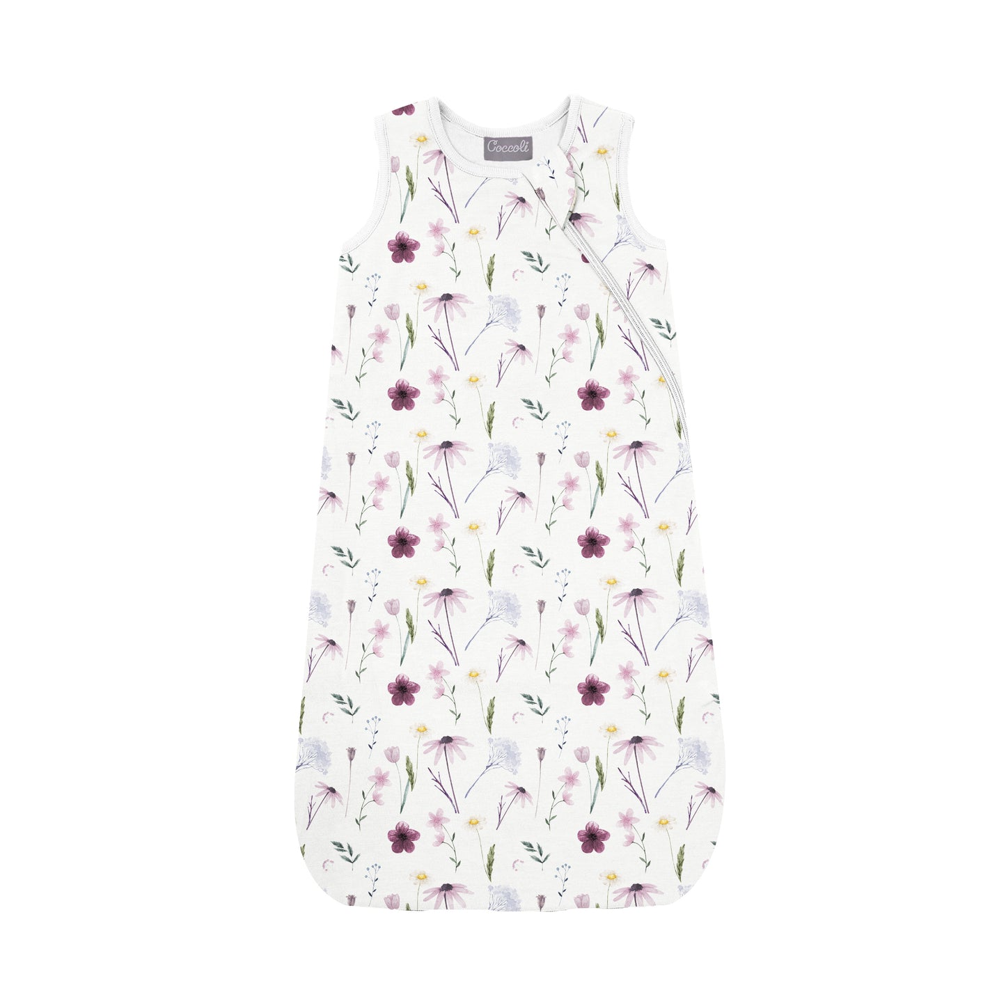Coccoli Modal 1.5 Togs Sleepsack - Floral On Cream