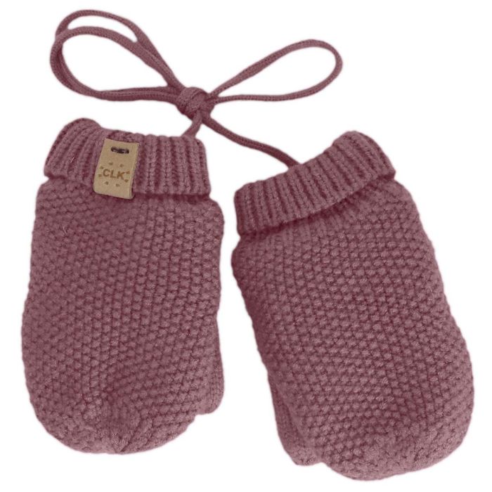 Calikids Knit Soft Touch Mitten - Nostalgic Rose