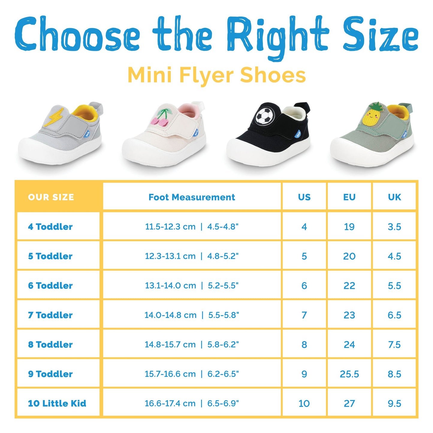 Jan & Jul - Mini-Flyer Toddler Sneakers - Black Tie