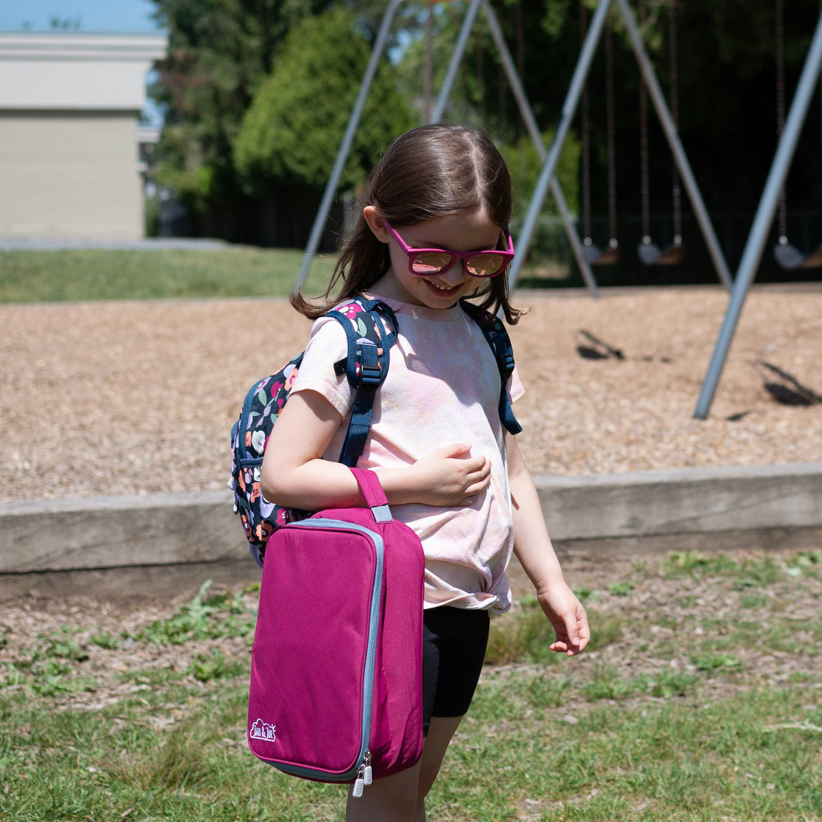 Jan & Jul - Insulated Kids Lunch Bag