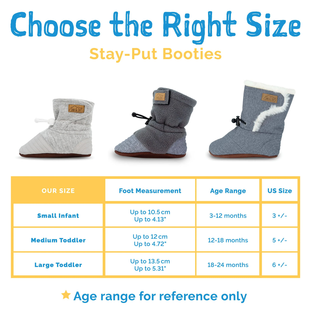 Jan & Jul - Baby Stay-Put Lite Booties
