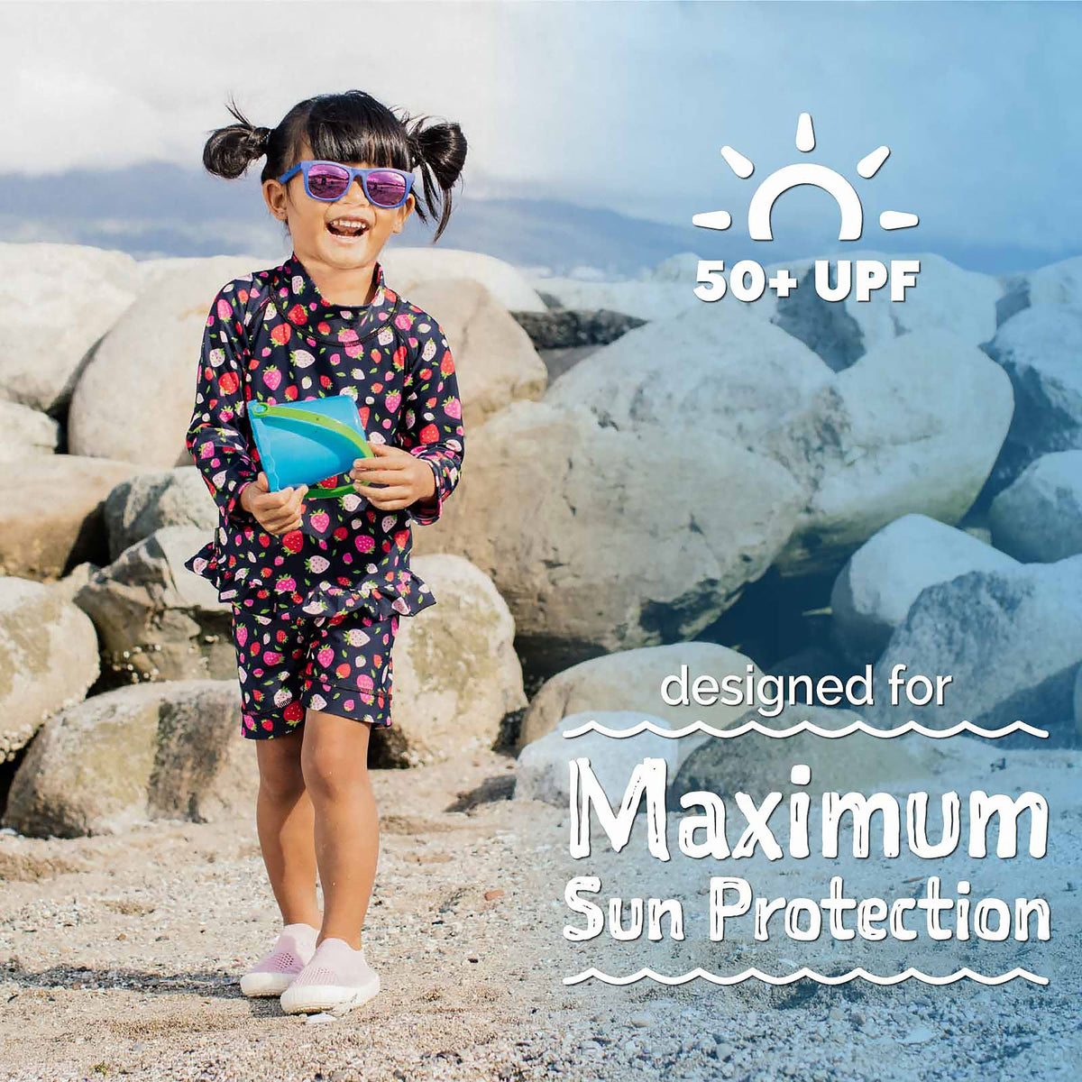 Jan & Jul - Kids UV Rashguard Set