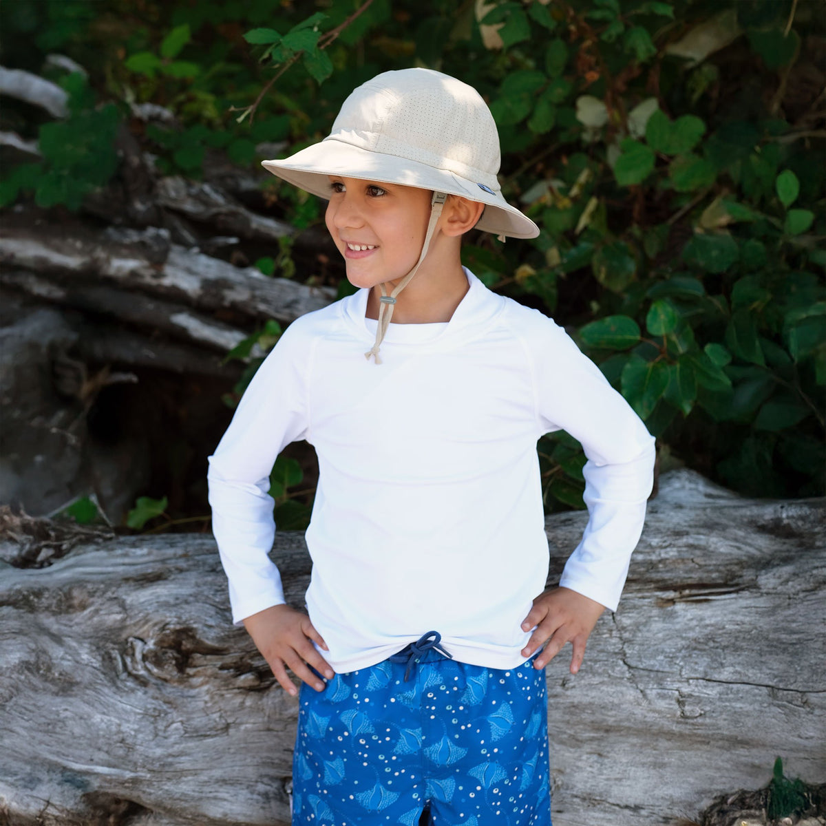 Jan & Jul - Kids SunLite Wide Brim Hat