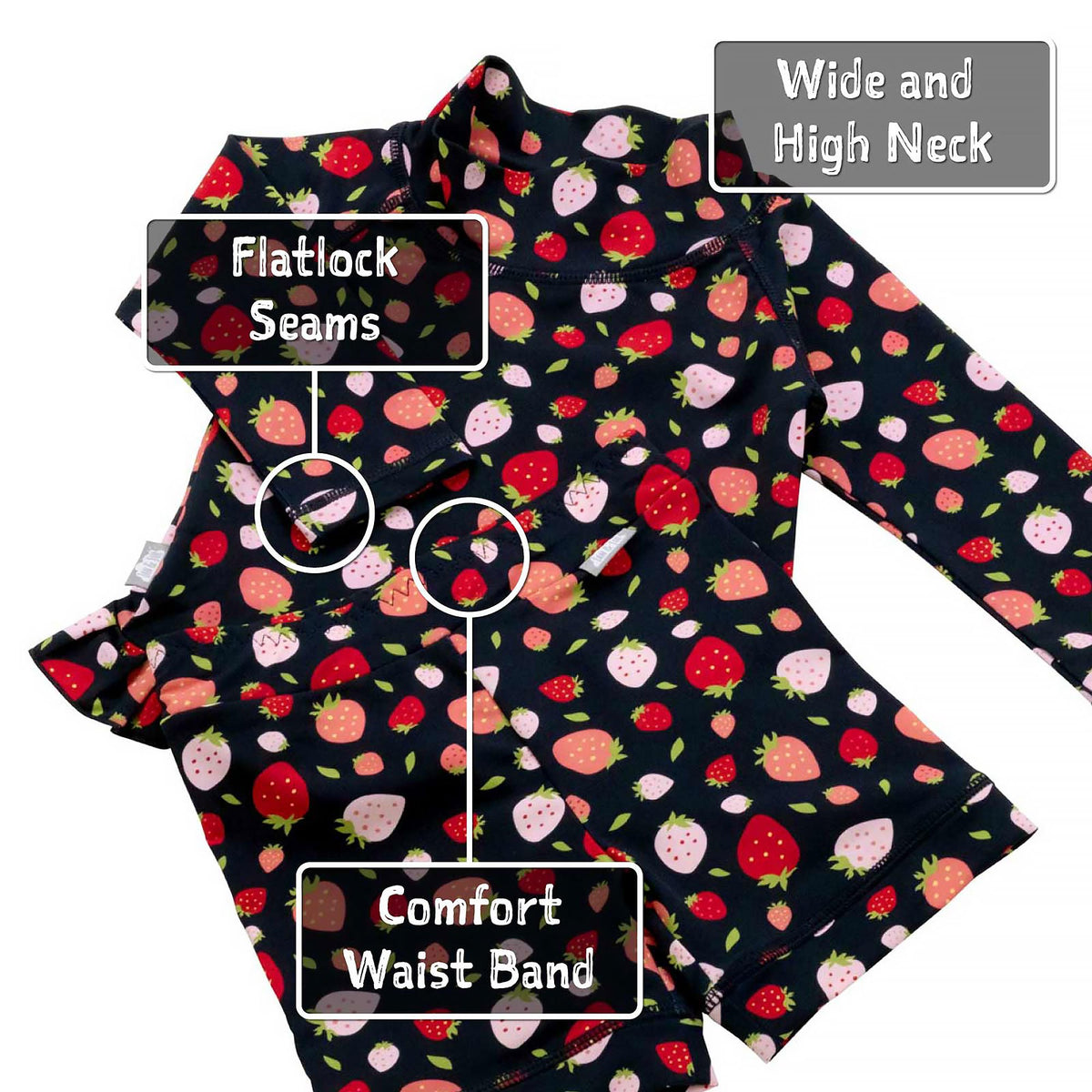 Jan & Jul - Kids UV Rashguard Set