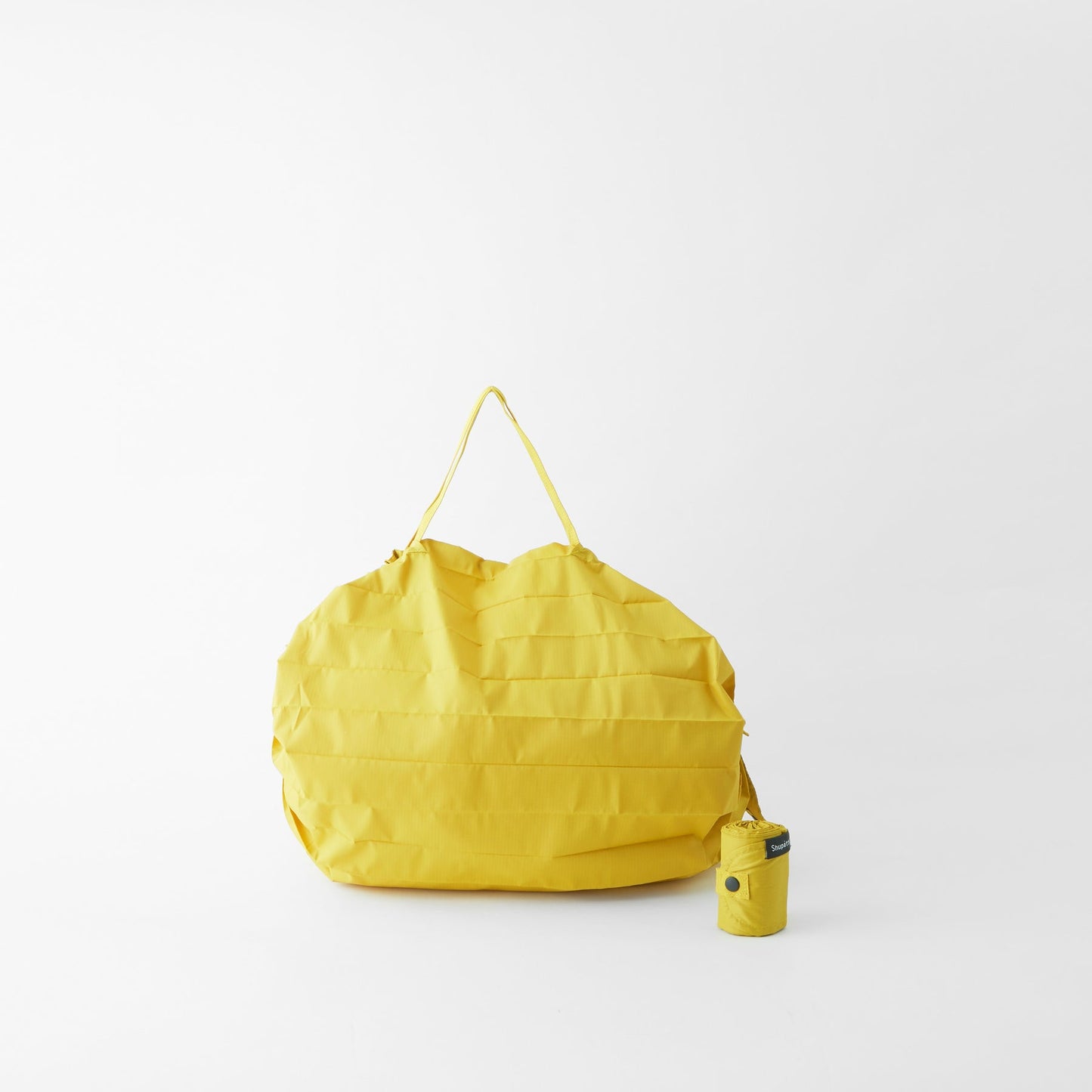 Shupatto Bag - One-Pull Foldable Bag -Karashi (Medium)