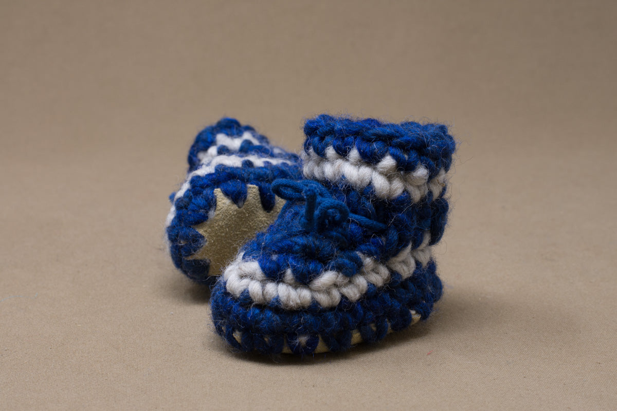 Padraig Cottage - Handmade Infant Slippers