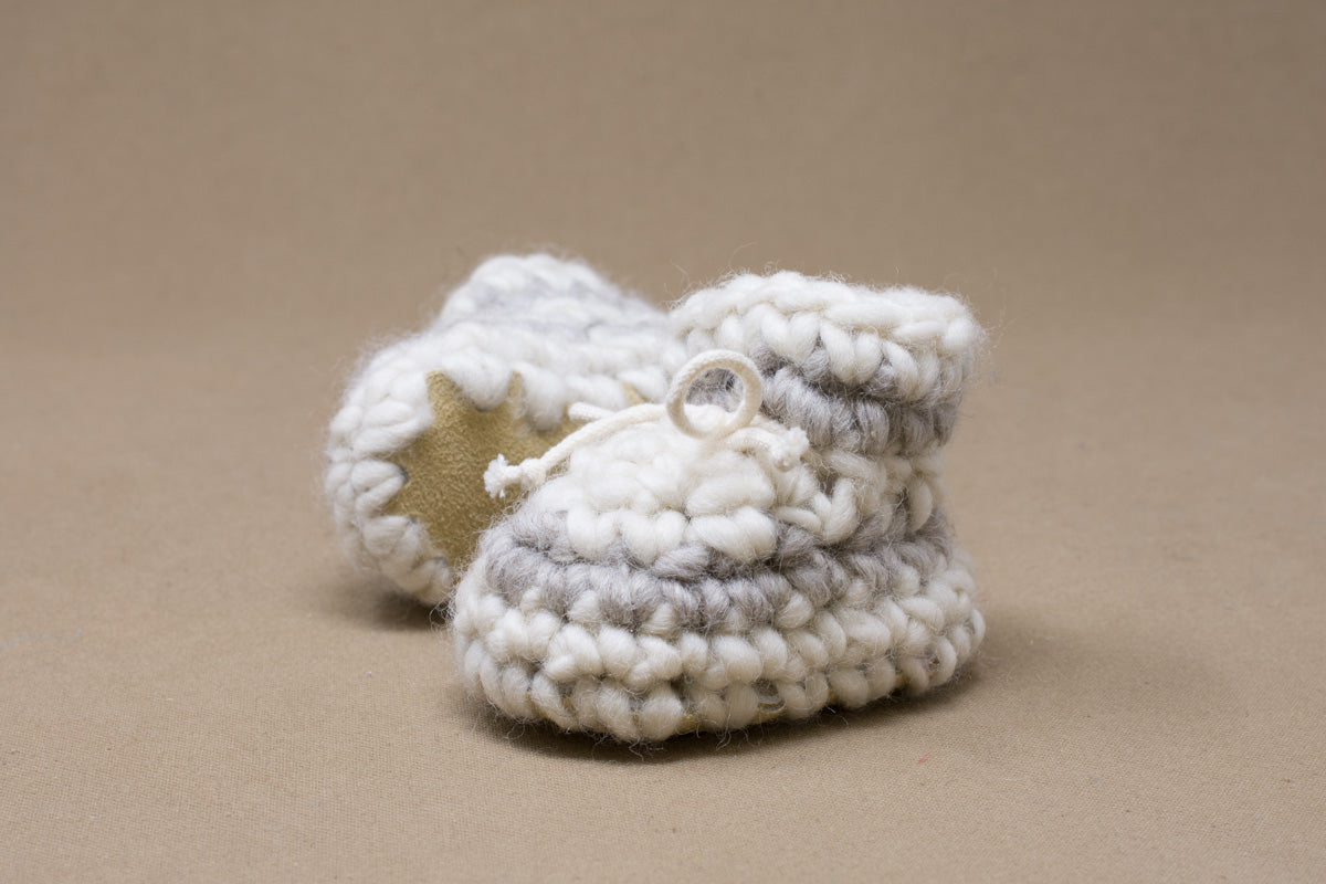 Padraig Cottage - Handmade Infant Slippers