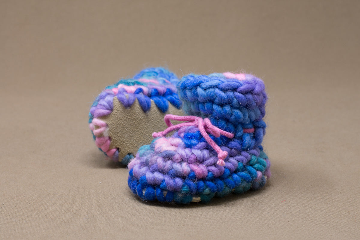 Padraig Cottage - Handmade Infant Slippers