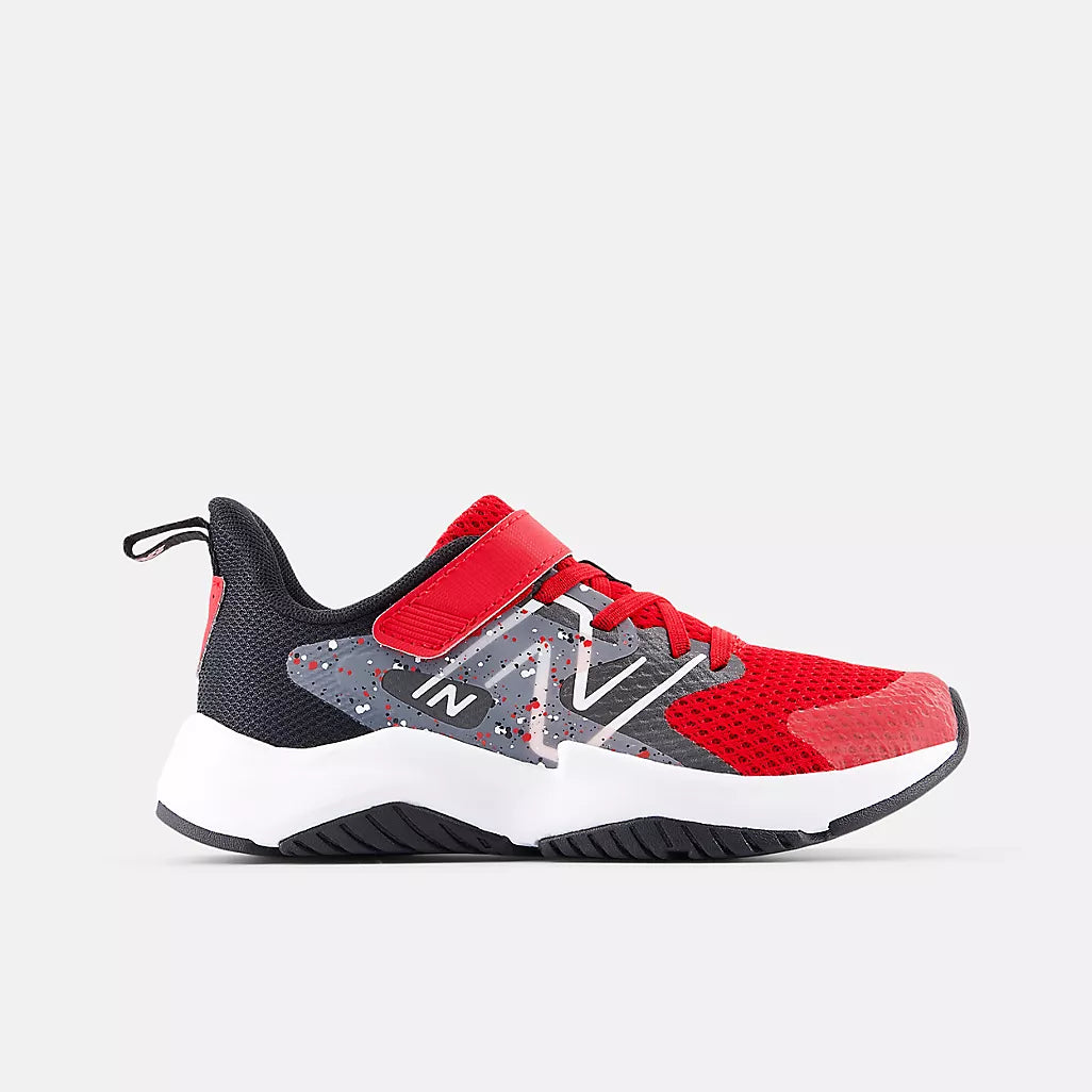 New Balance Rave Run v2 Running Shoe - Bungee Lace - Big Kid - Team Red
