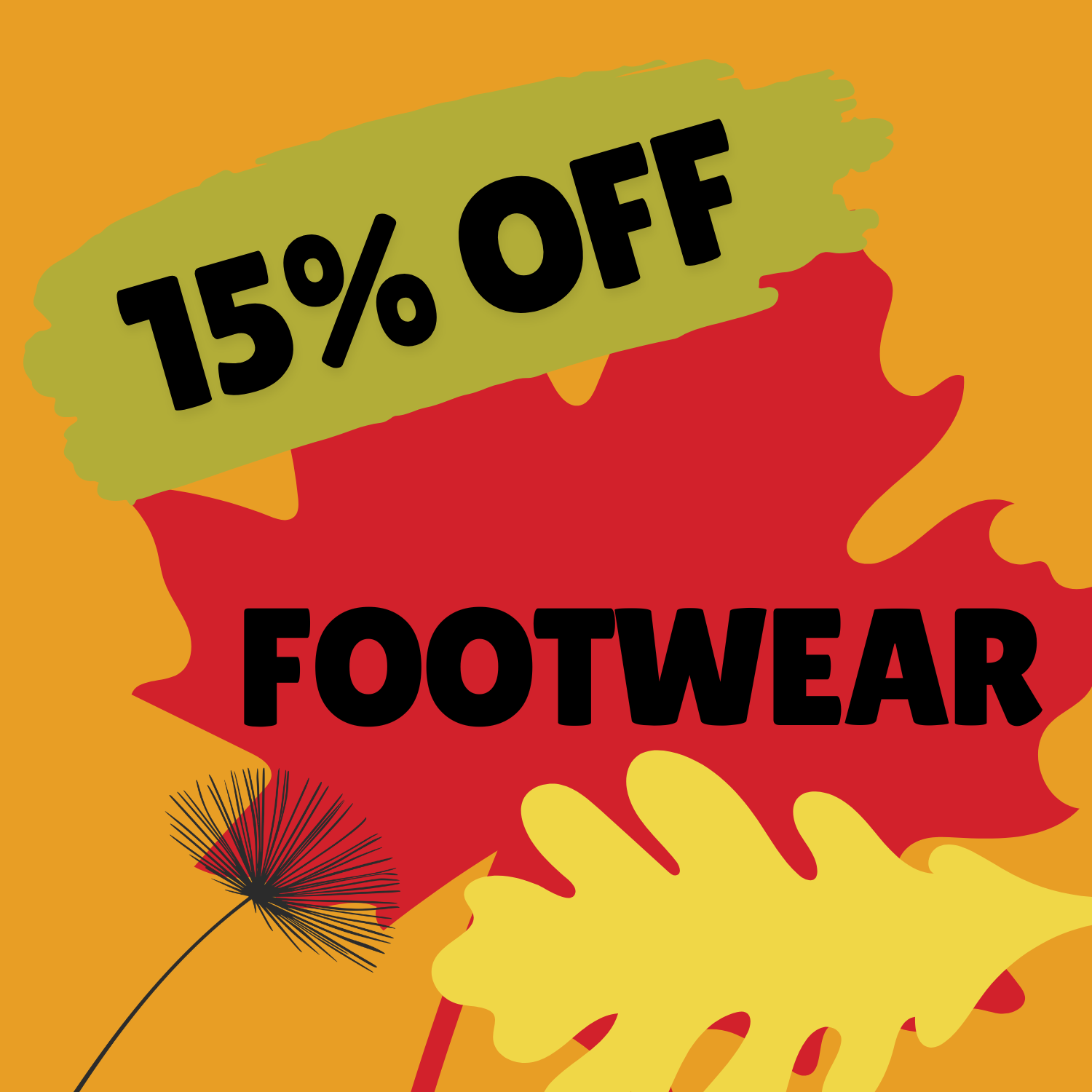 Fall Footwear Sale 15%