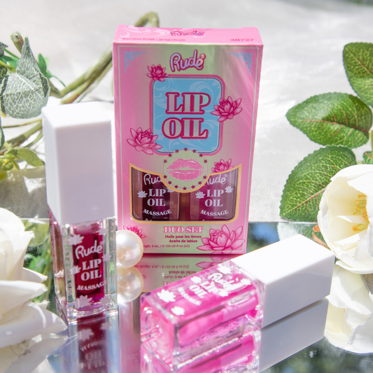 Rude Cosmetics - Lip Oil Massage Duo