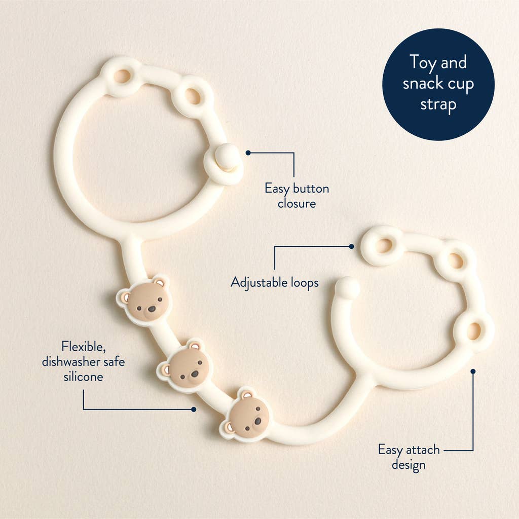 Itzy Ritzy - Itzy Strap: Teddy Bear