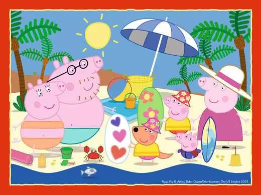 Ravensburger - Peppa Pig 4 in A Box Puzzle Set