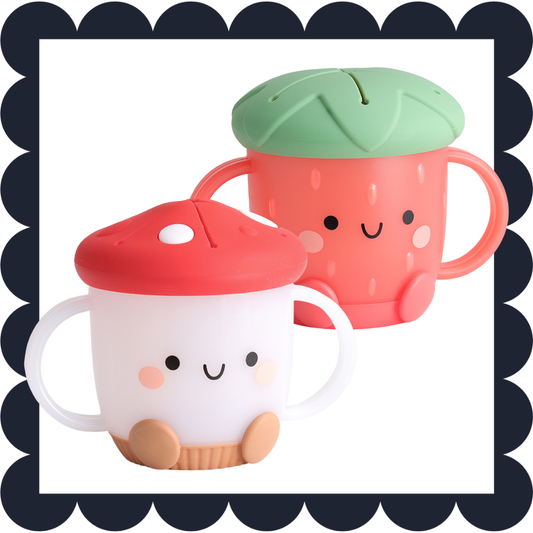 Itzy Ritzy - Itzy Snack Cup: Mushroom