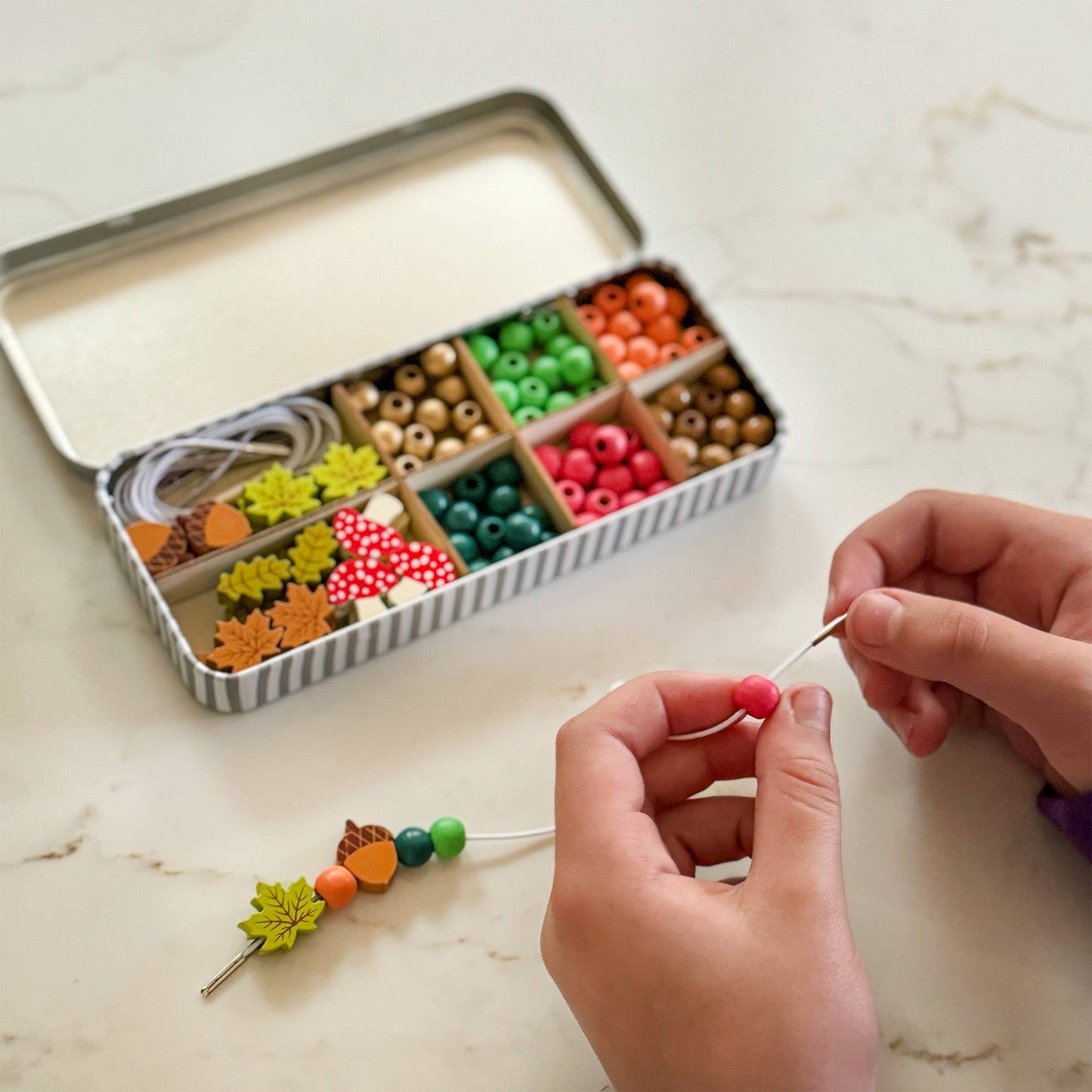 Cotton Twist - Forest Bracelet Bead Kit