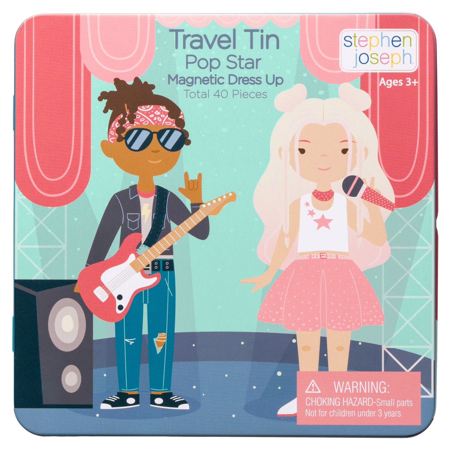 Stephen Joseph Travel Tin Magnetic Dress Up
