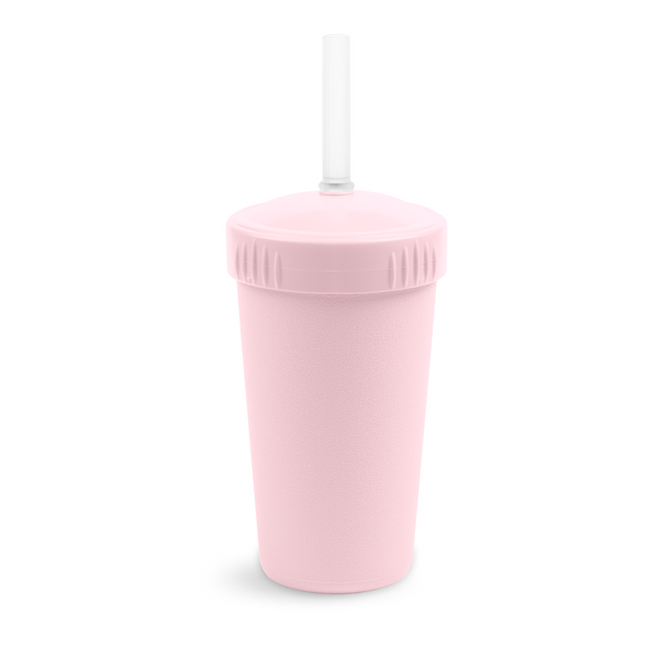 Re-Play Straw Cup with Lid & Straw Assembled - Ice Pink