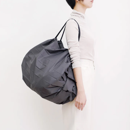 Shupatto Bag - One-Pull Foldable Bag - Sumi (Large)