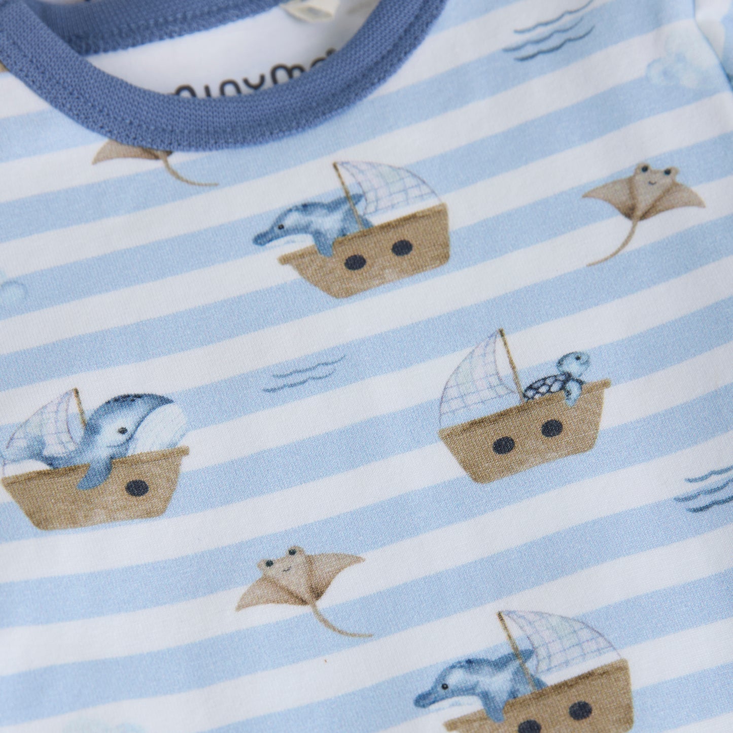 Minymo Body SS All Over Print- 3 Months