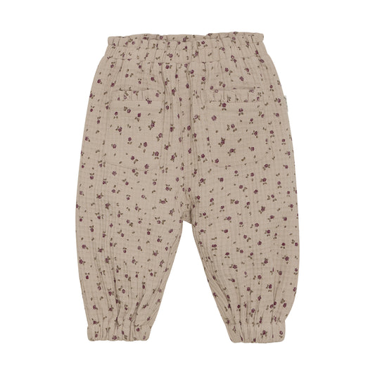 Minymo - Floral Muslin Pants - 3 Months