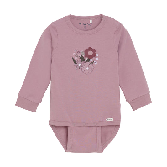 Minymo - Long Sleeve 3D Onesie - 3M
