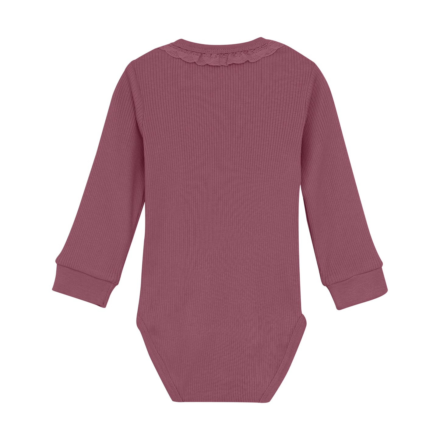 Minymo - Long Sleeve Ribbed Bodysuit - 3M