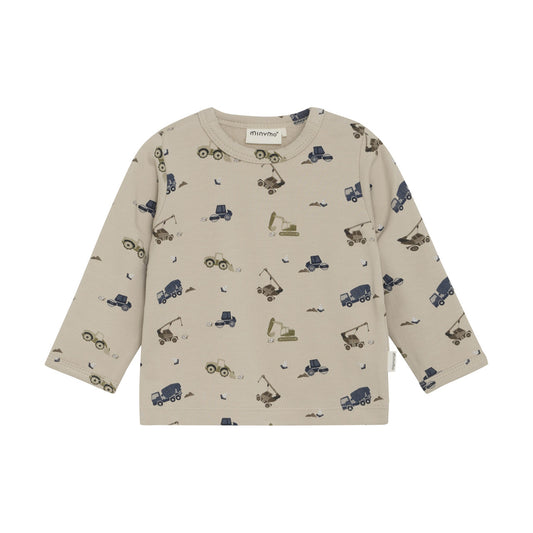 Minymo - Infant/kid Boy T-shirt Ls Aop Sweat - 3M