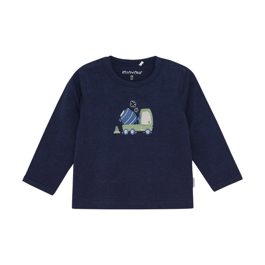Minymo - Long Sleeve 3D Cement Truck Shirt -3 Months
