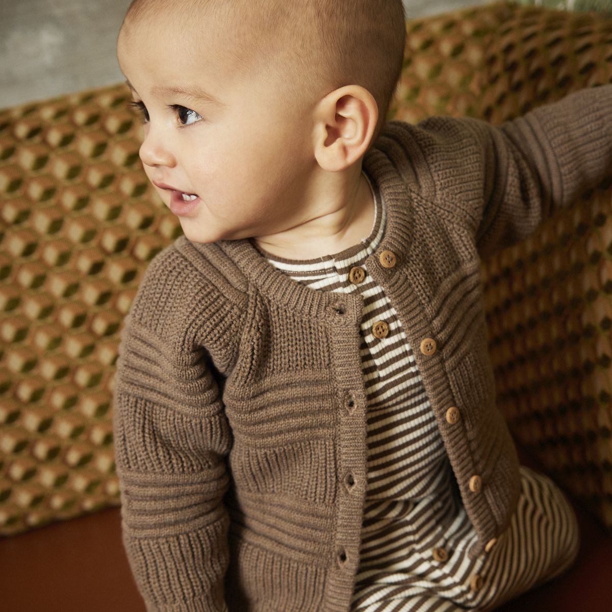 Minymo - Winter Baby Cardigan Knit - 3M