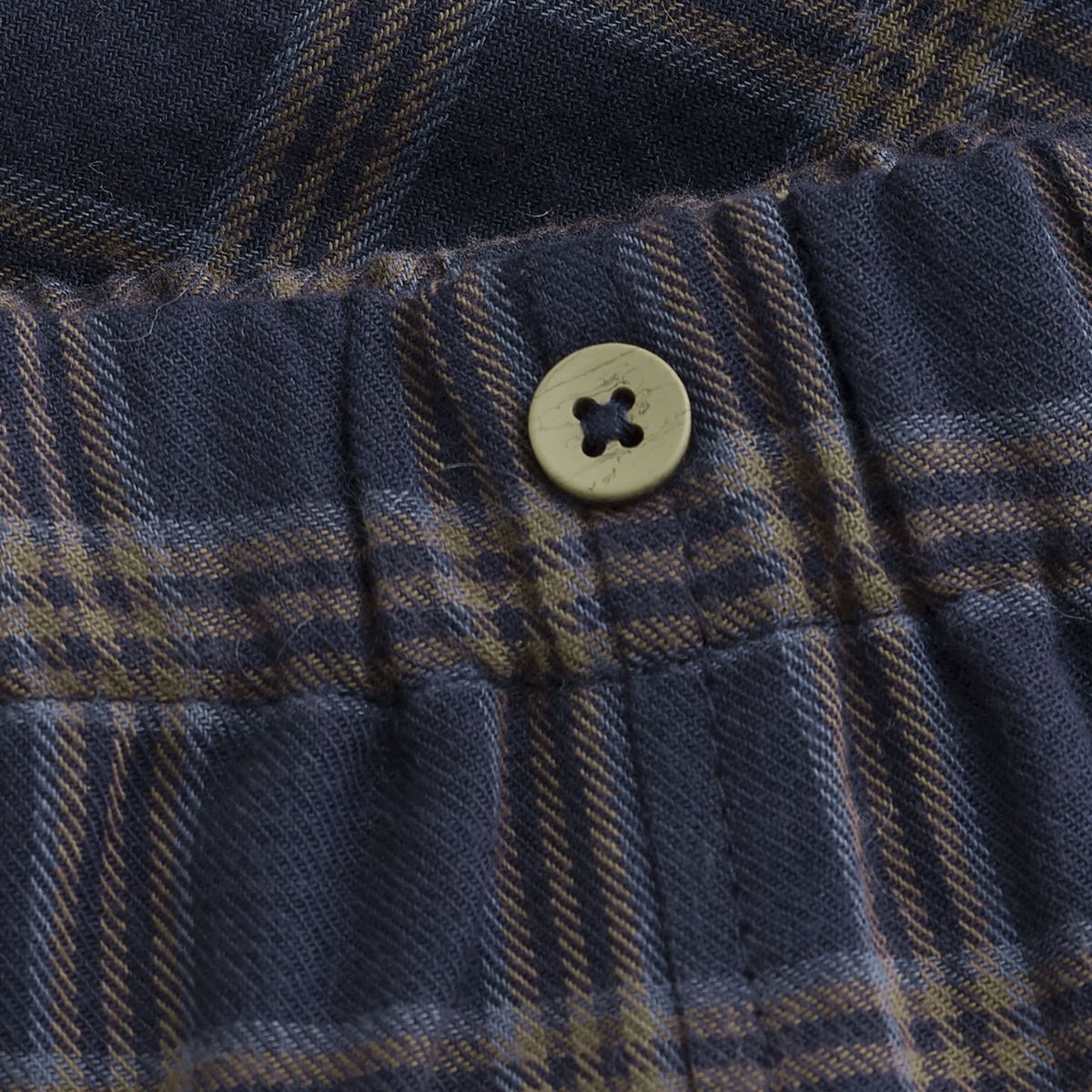 Minymo - Baby Blue Checked Pant - 3M