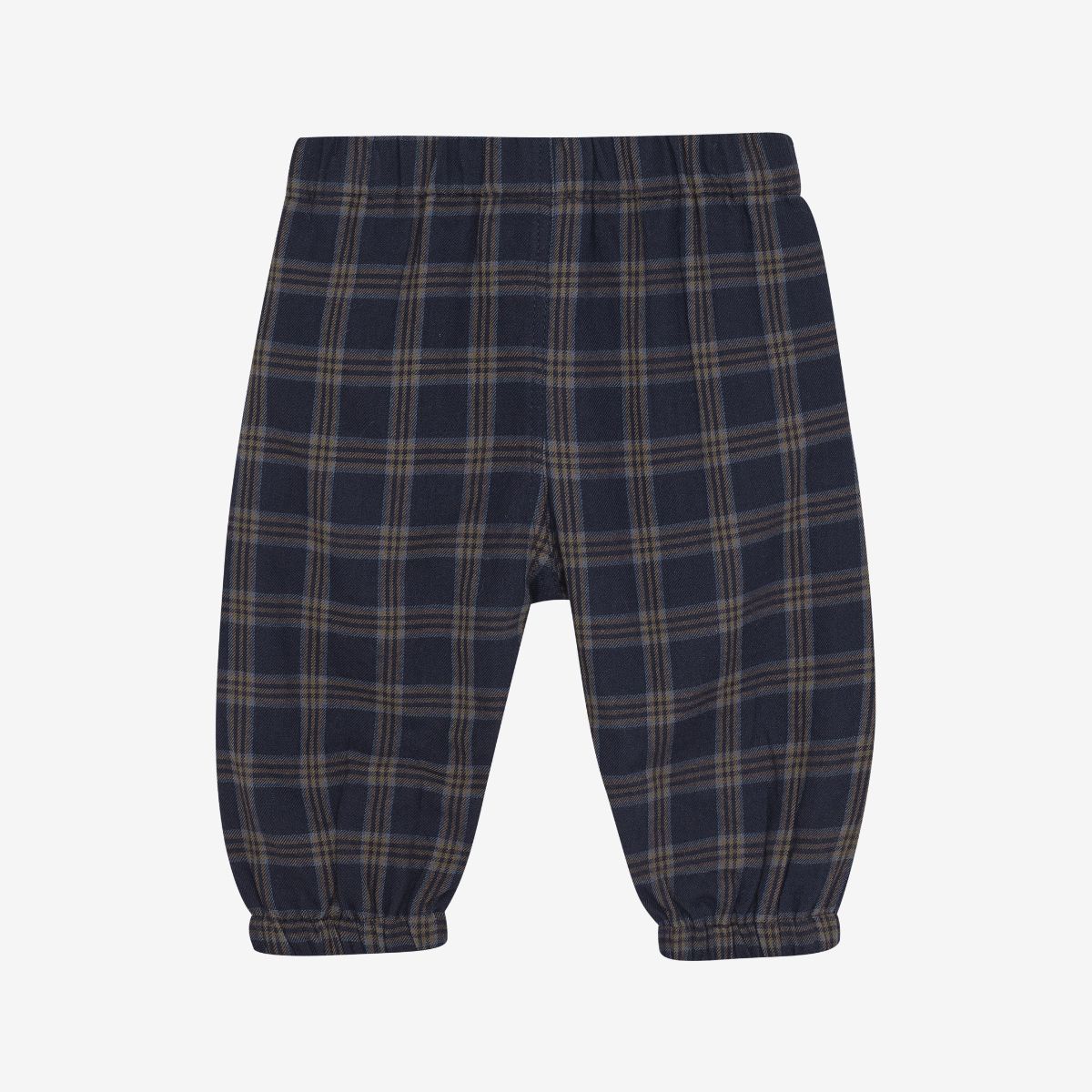 Minymo - Baby Blue Checked Pant - 3M