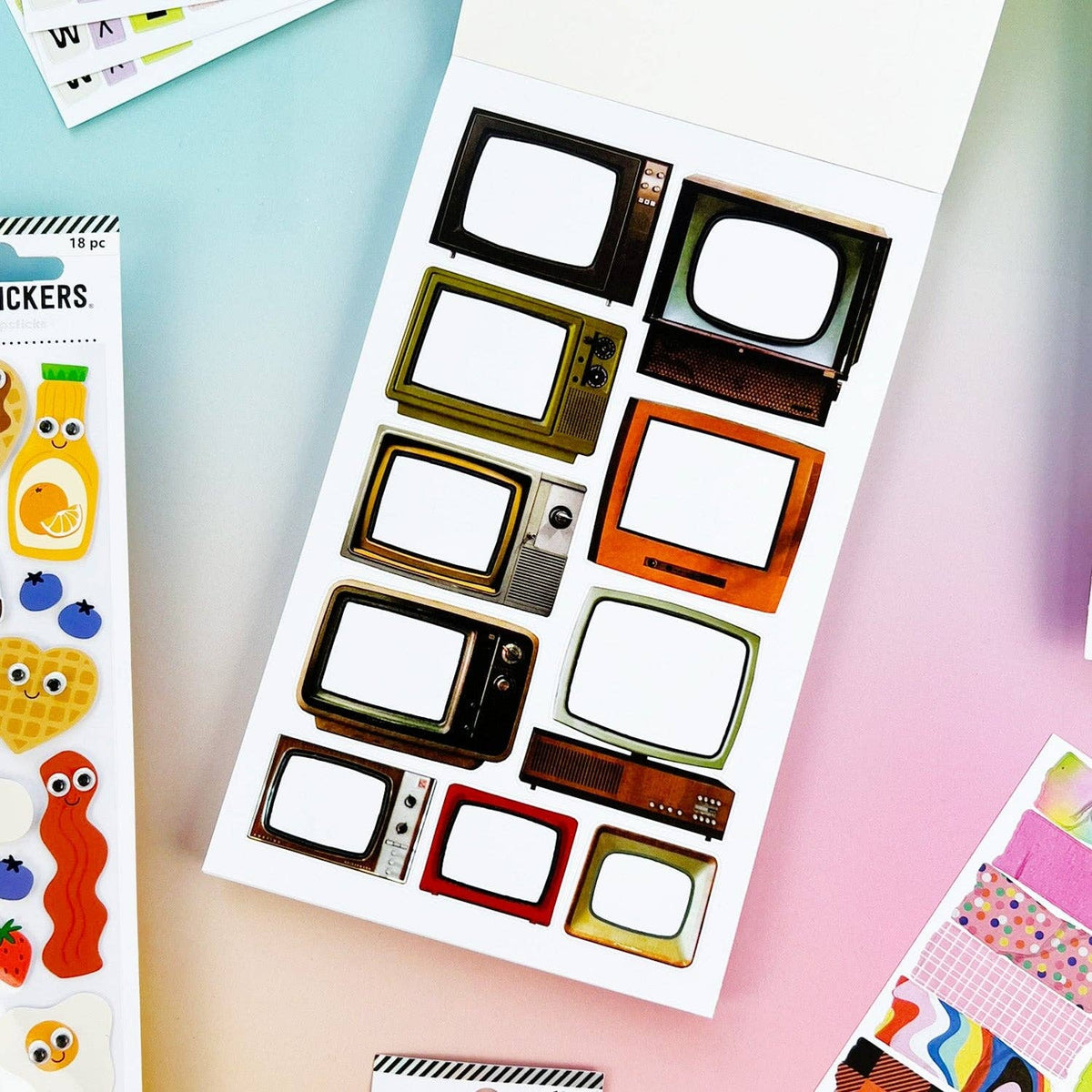 Pipsticks - Mix & Match Junk Journal Sticker Book