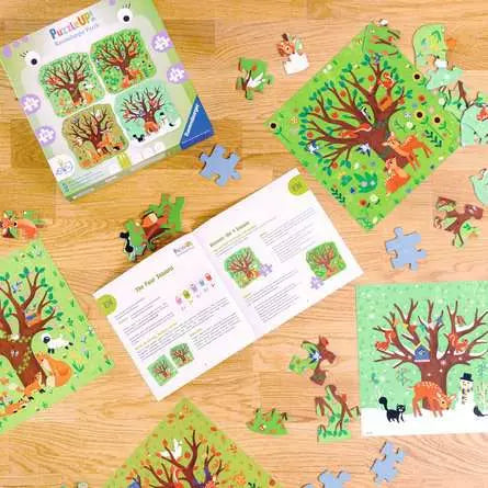 Ravensburger - Puzzle Up: Four Seasons Puzzle Set