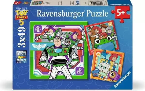 Ravensburger - Toy Story 5: On a Mission 3x49 Pc Puzzle Set