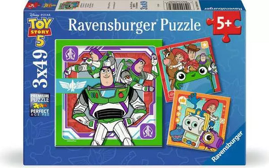 Ravensburger - Toy Story 5: On a Mission 3x49 Pc Puzzle Set