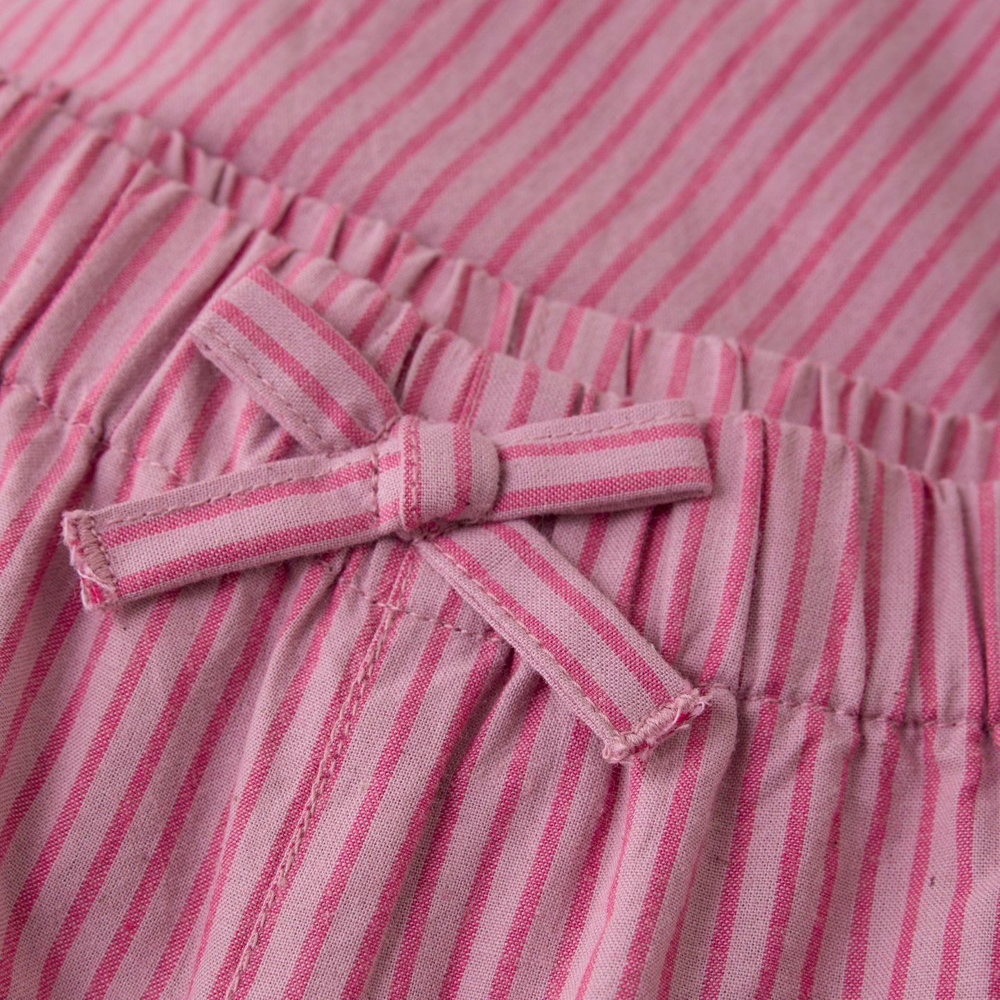 Minymo - Lined Pink Striped Pants - 5 Years