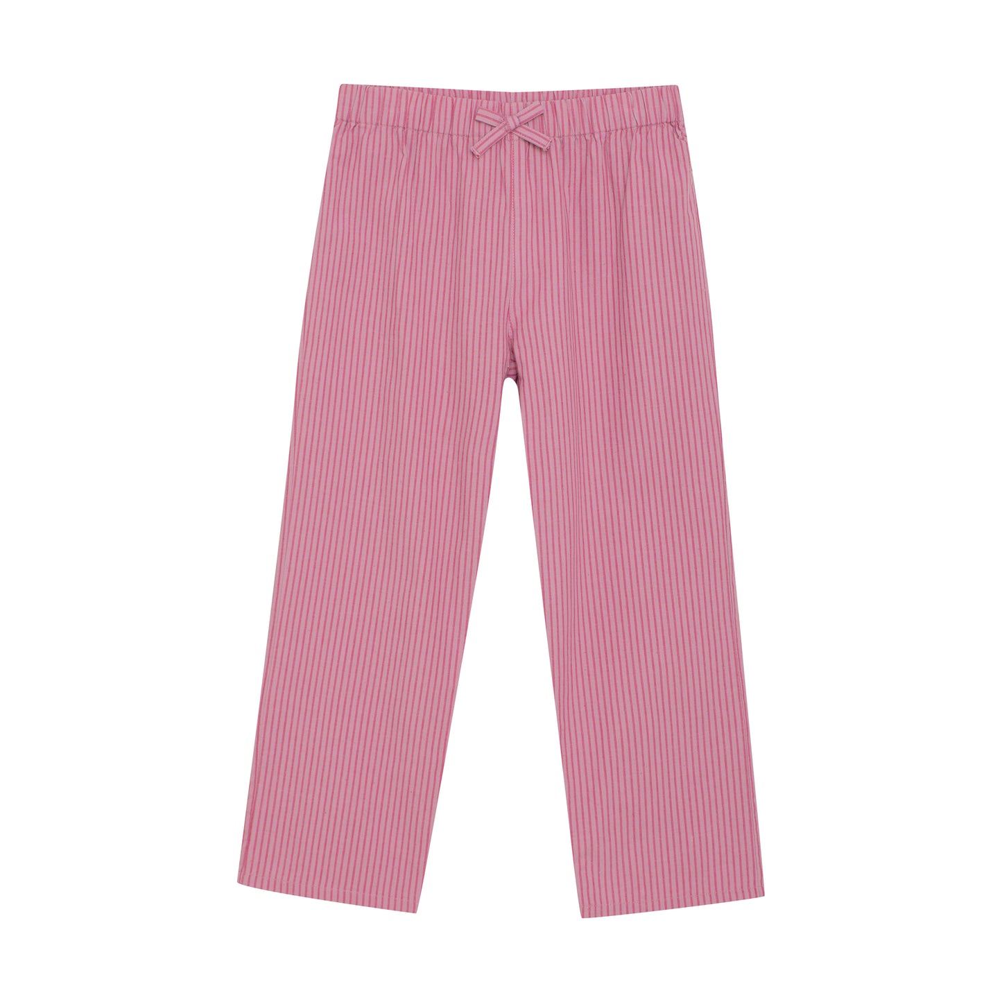Minymo - Lined Pink Striped Pants - 5 Years