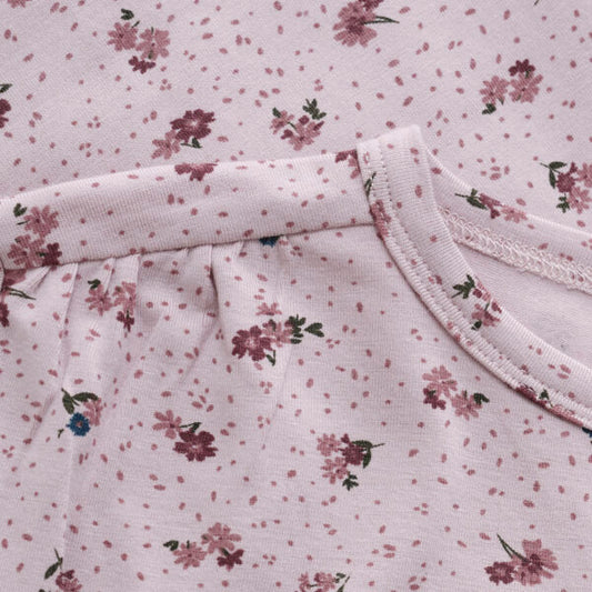 Minyom Floral Design Long Sleeve Shirt - 5Y