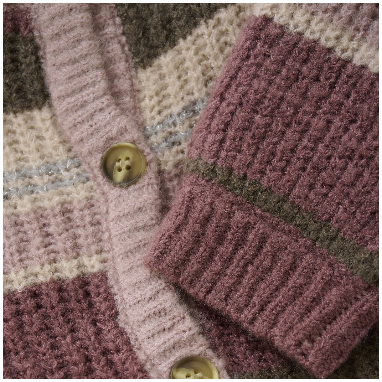 Minymo - Girl Cardigan Knit rose - 5Y