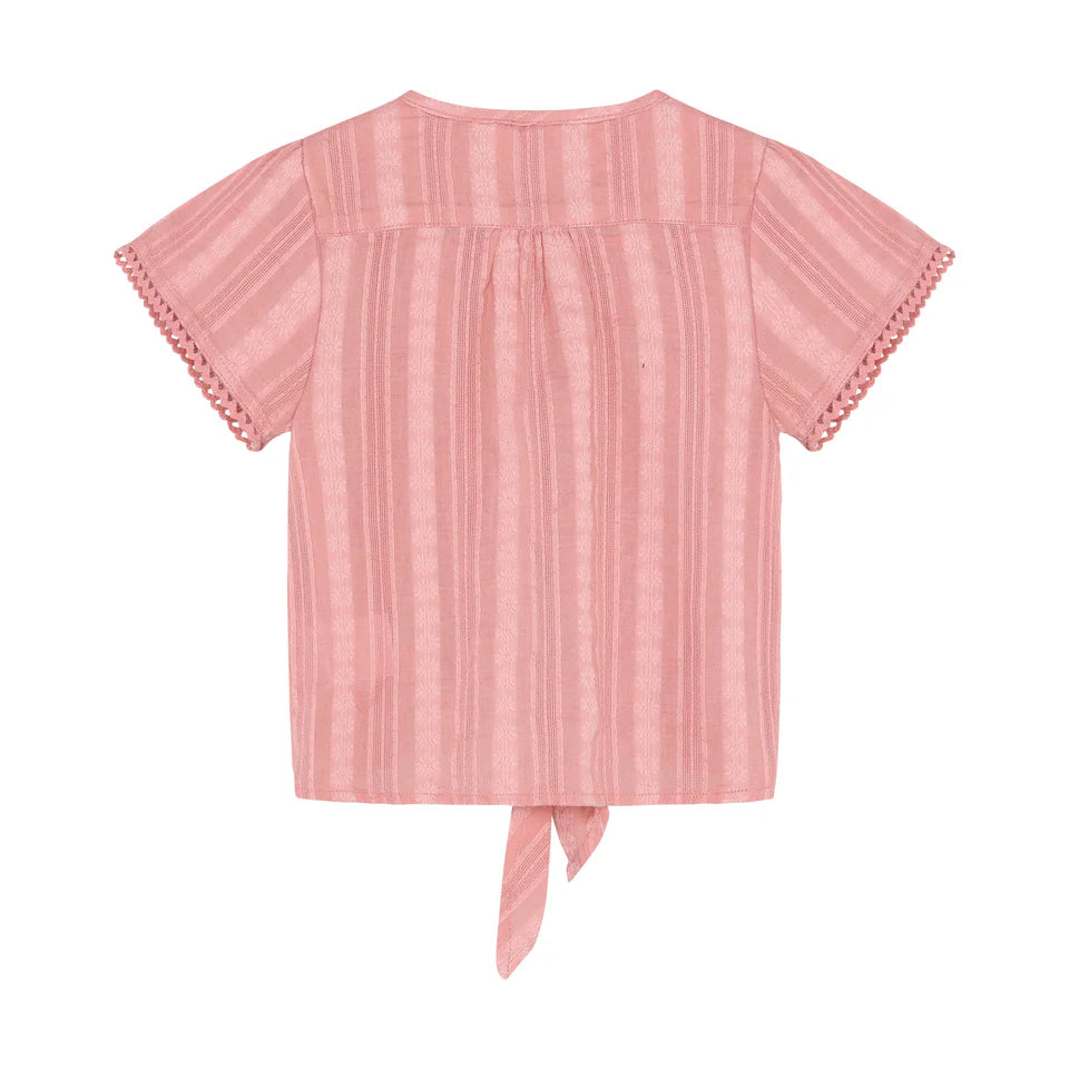 Minymo - Linen Tied T-Shirt