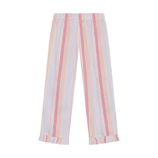Minymo - Elastic Drawstring Wide Leg Pants