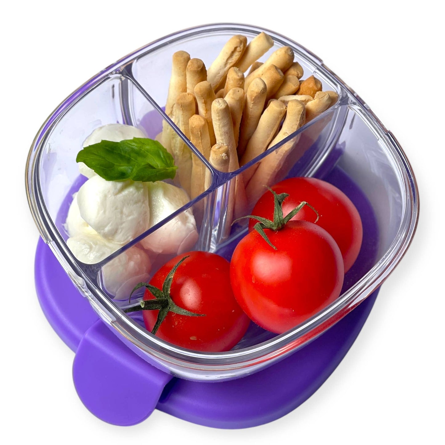 Yumbox - Compact Leakproof Snack Bowl with 3 Compartments