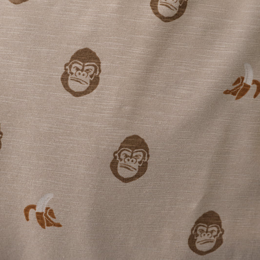 Minymo - Long Sleeve  Gorilla and Bananas T-shirt - 5 Years