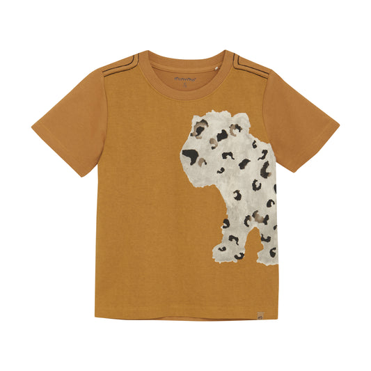 Minymo - Big Cat Short Sleeve T-shirt - 5 Years